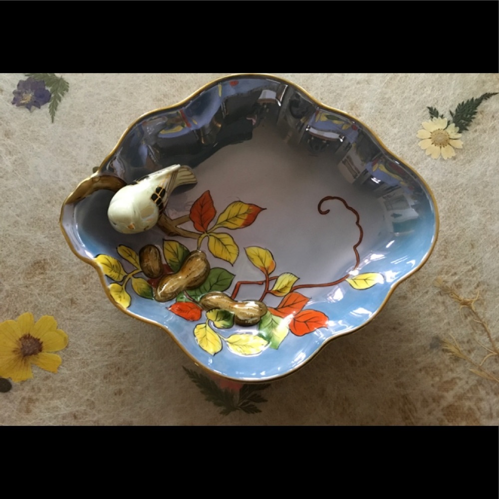 Collectible Vintage Noritake Nut or Candy Bowl